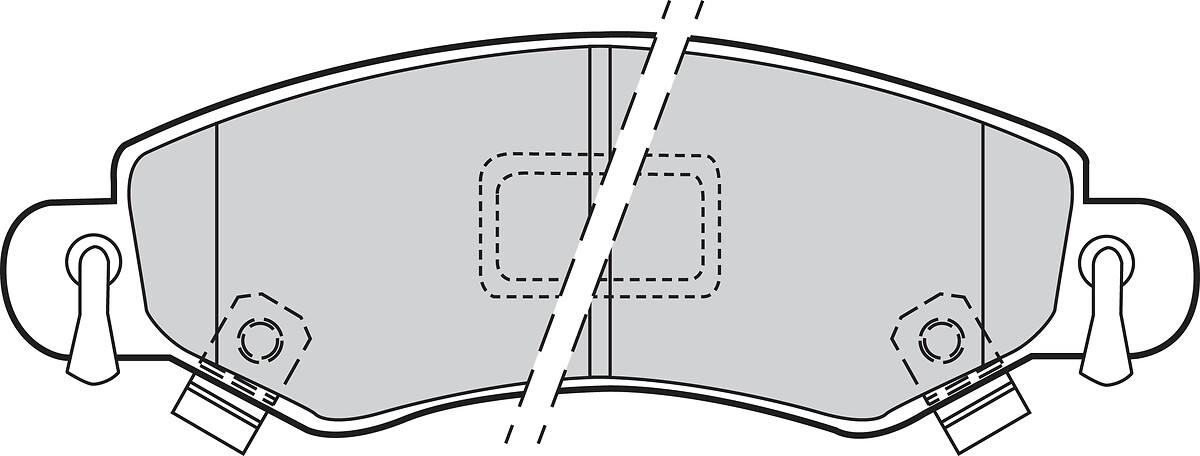 Jeu de 4 plaquettes de frein VALEO ref. 301453
